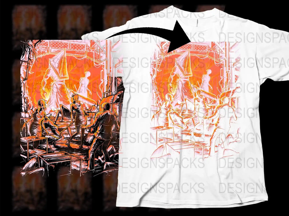 Pyramid Head Halloween Costume Silent Hill Game Png Digital Download