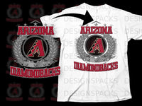 Load image into Gallery viewer, Arizona Diamondbacks Graphic Design T-Shirt
