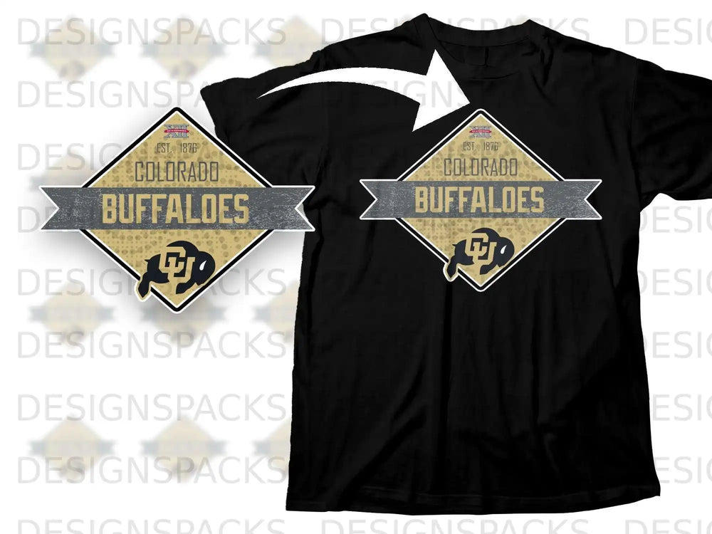Colorado Buffaloes Est 1876 Graphic T-Shirt