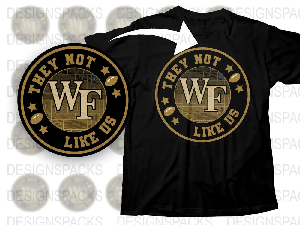 They Not Like Us WF Graphic T-Shirt, Urban Style Bold Statement Tee, Trendy Fashion Casual Shirt for Men and Women