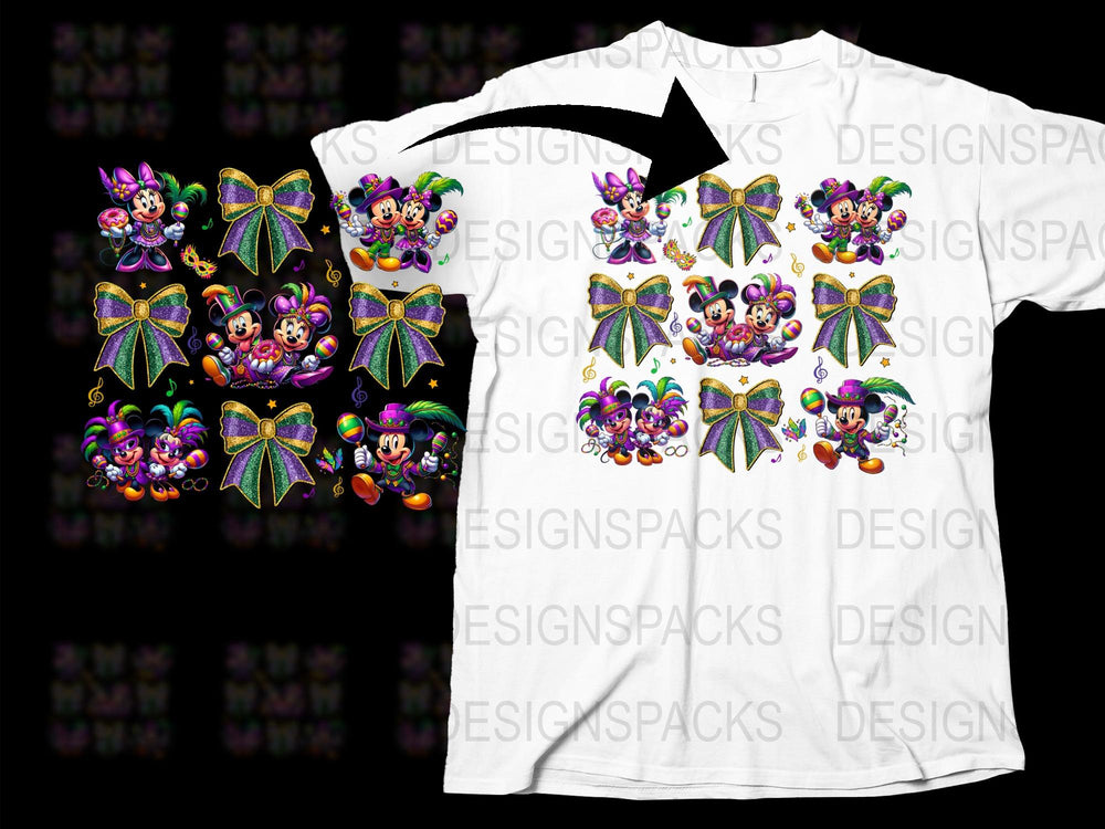 Colorful Mardi Gras Jester T-Shirt, Carnival Celebration Graphic Tee, Unique Festival Clothing, Unisex Party Shirt