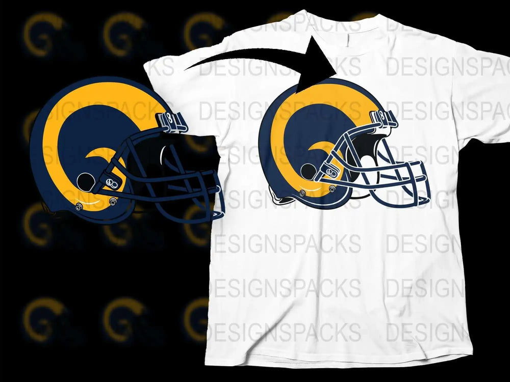 Vintage Football Helmet Graphic T-Shirt, Retro Style Sports Tee, Classic Team Design, Unisex Shirt