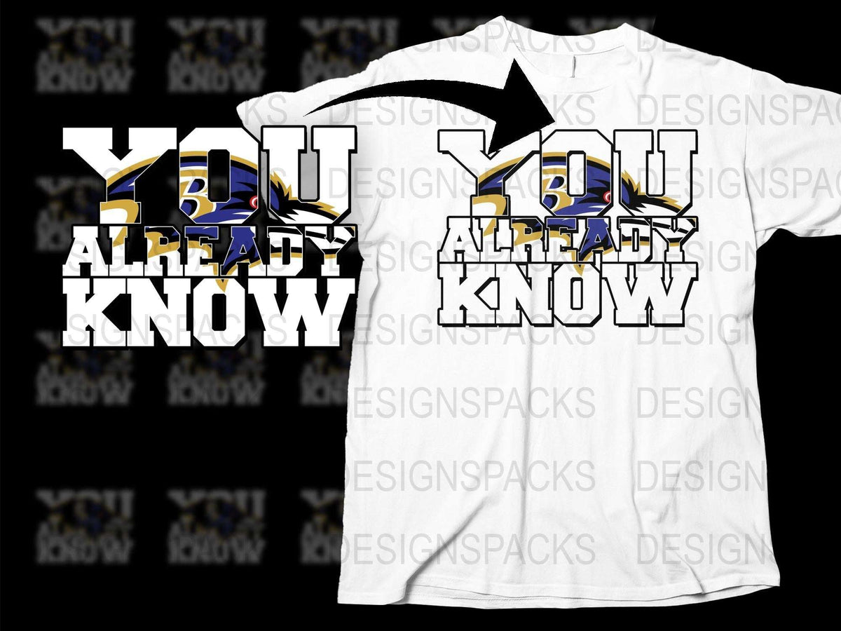 You Already Know Graphic T-Shirt, Bold Typography Tee, Urban Fashion, Street Style Top, Unique Design, Casual Wear