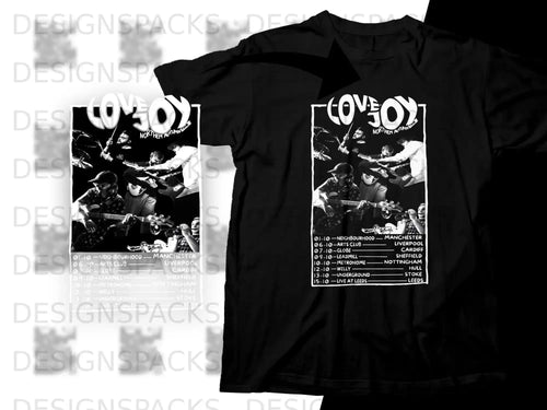 Black t-shirt with 