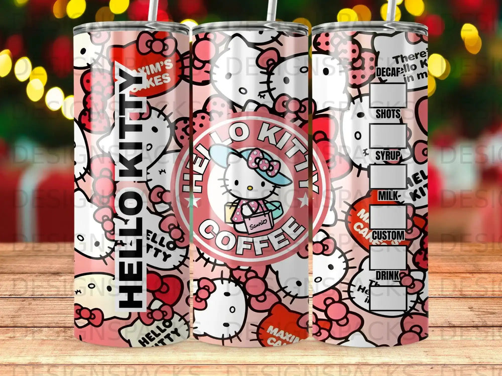Hello Kitty Sanrio Coffee Custom Drink Tumbler product type