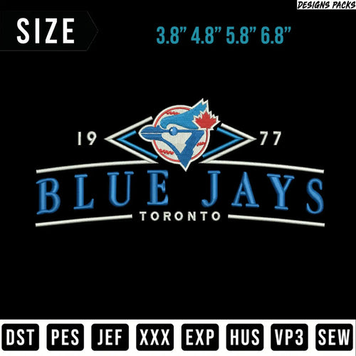 Toronto Blue Jays logo with file formats and sizes.