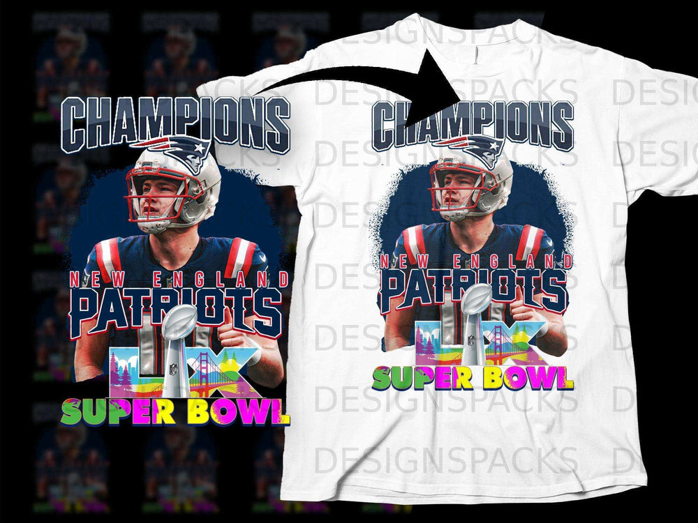 Champions New England Patriots Super Bowl Shirt