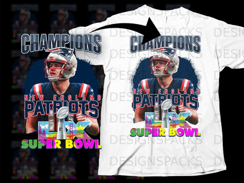 Champions New England Patriots Super Bowl Shirt