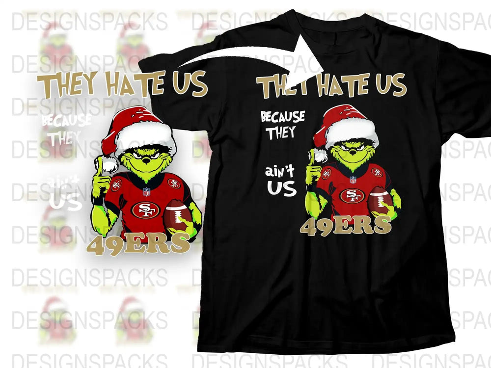 San Francisco 49ers T-Shirt, Cool Grumpy Bird Graphic, Funny Sports Fan Gear, Unisex Black Tee