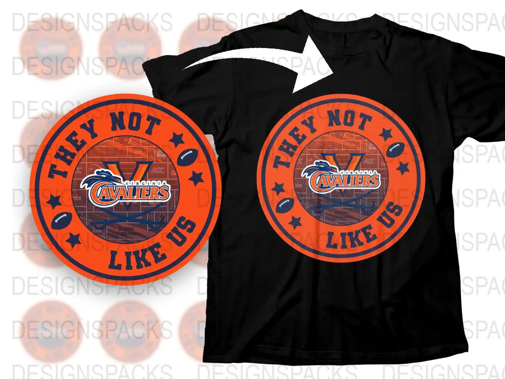 Cleveland Basketball Fan T-Shirt, They Not Us Slogan, Orange and Black Graphic Tee