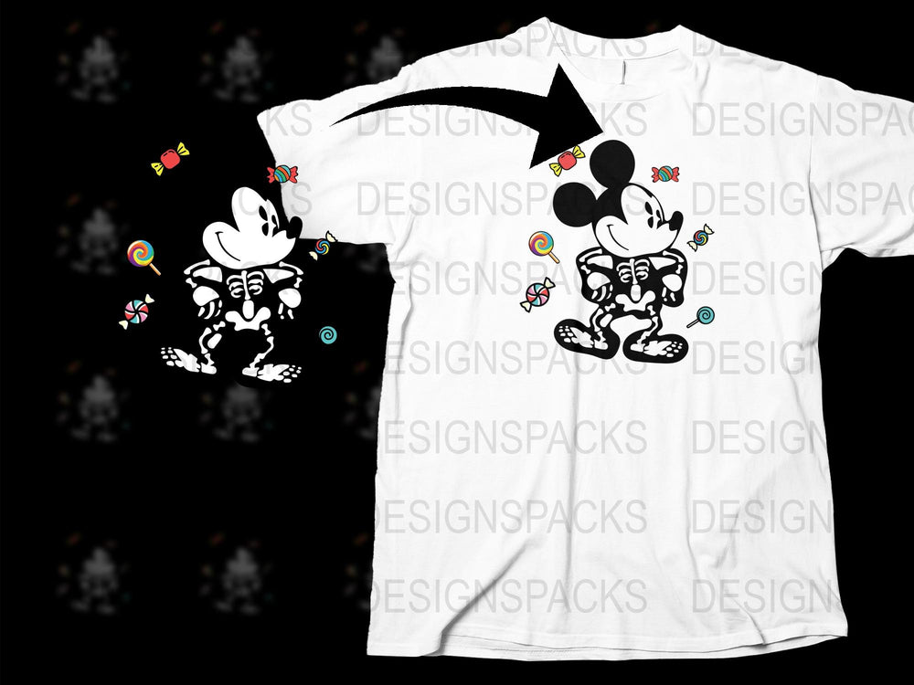 Vintage Mickey Mouse T-Shirt, Classic Cartoon Character Tee, Retro Style Disney Shirt for All Ages