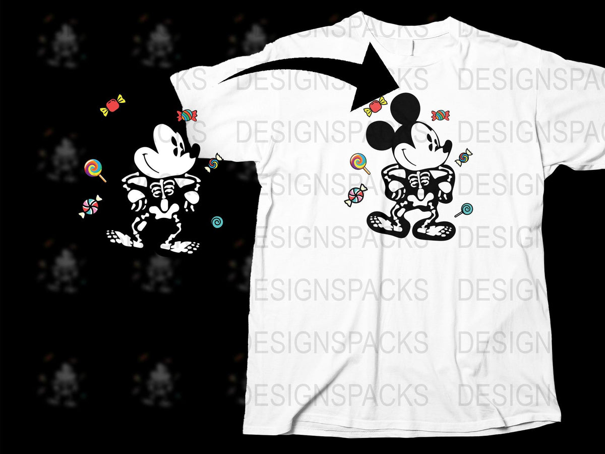 Vintage Mickey Mouse T-Shirt, Classic Cartoon Character Tee, Retro Style Disney Shirt for All Ages