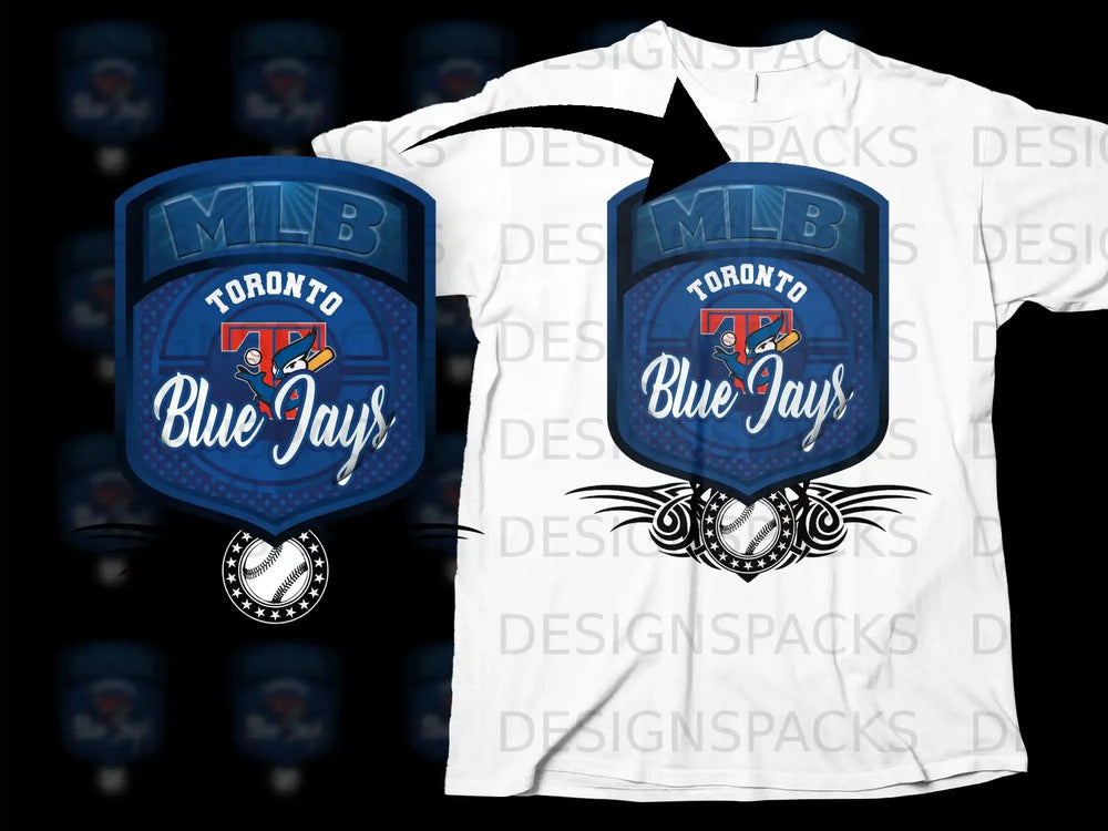Toronto Blue Jays MLB Baseball Graphic T-shirt