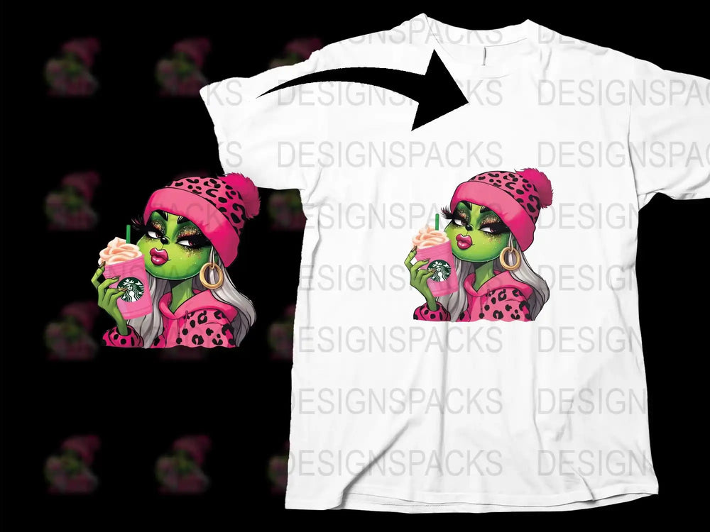 Fashionable Pink Leopard Print Graphic Tee, Stylish Urban Woman T-Shirt, Unique Streetwear Top