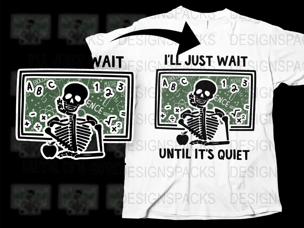 Skeleton Science Teacher T-Shirt, Funny Math Chemistry Biology Teacher Gift, Novelty Educational Graphic Tee, Unisex White Shirt