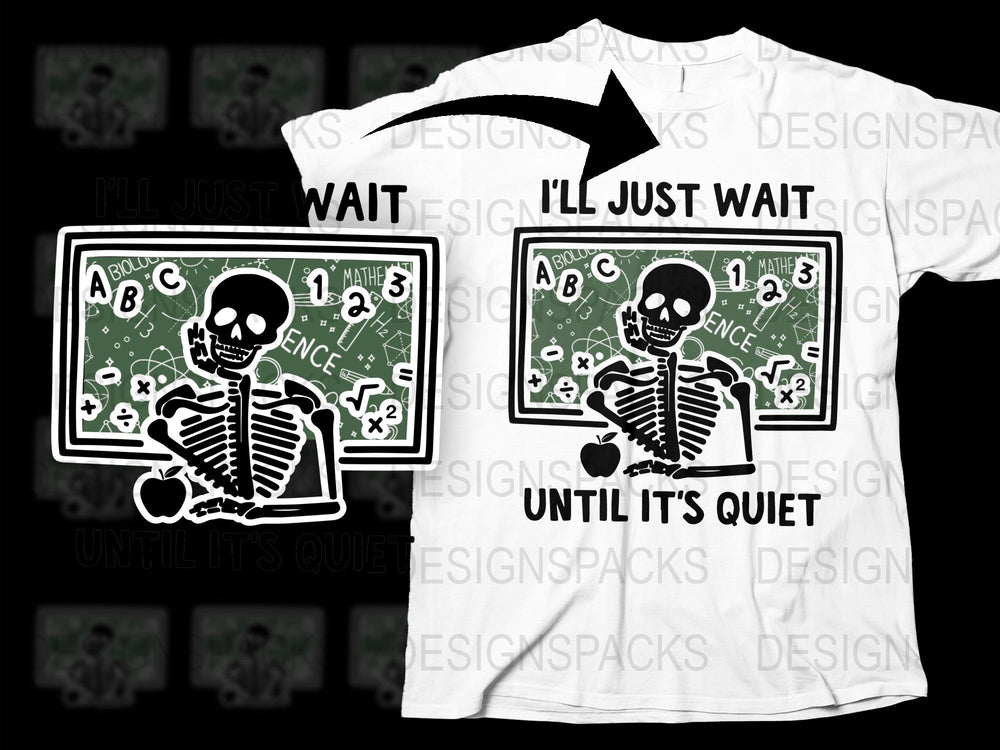 Skeleton Science Teacher T-Shirt, Funny Math Chemistry Biology Teacher Gift, Novelty Educational Graphic Tee, Unisex White Shirt