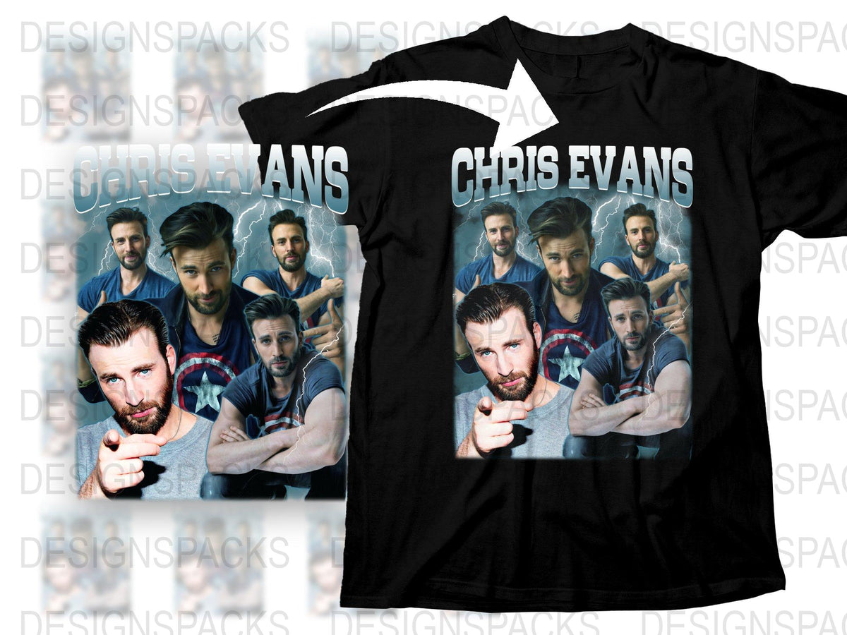 Men's Graphic Tee Multi-Image Celebrity Style Casual T-Shirt, Soft Cotton Shirt, Fashion Apparel Gift