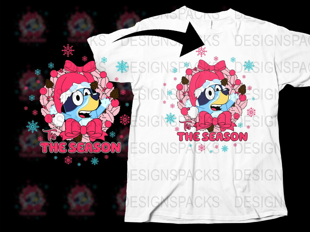 Festive Holiday T-Shirt Cute Penguin Christmas Snowflake Graphic Tee Seasonal Apparel Unisex Gift Idea