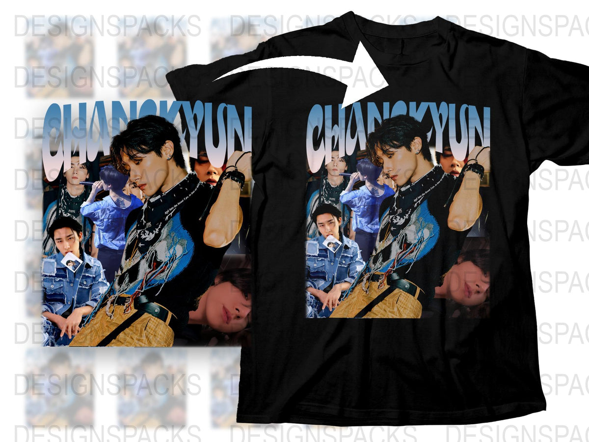 Vintage Graphic Tee, Retro Band Style, Edgy Rock Aesthetic, Multiple Photo Prints, Fashionable Unisex T-Shirt