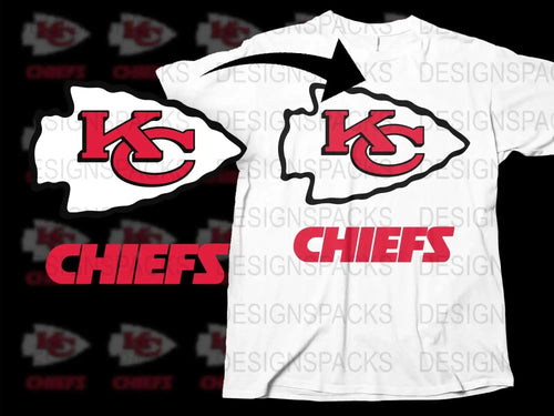 Kansas City Inspired Sports Team Logo T-Shirt, White Casual Fan Apparel, Unisex Graphic Tee