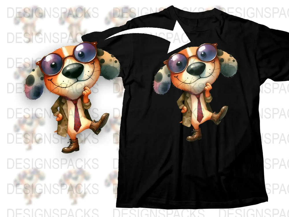 Cute Cartoon Tiger T-shirt, Quirky Animal Print, Funny Character Tee, Graphic Design Shirt for All Ages