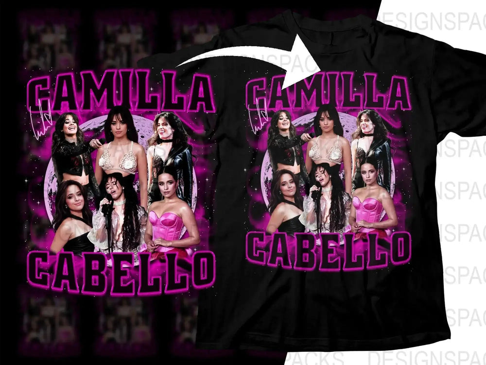 Camilla Cabello Music Bootleg Pink Graphic Png Digital Download