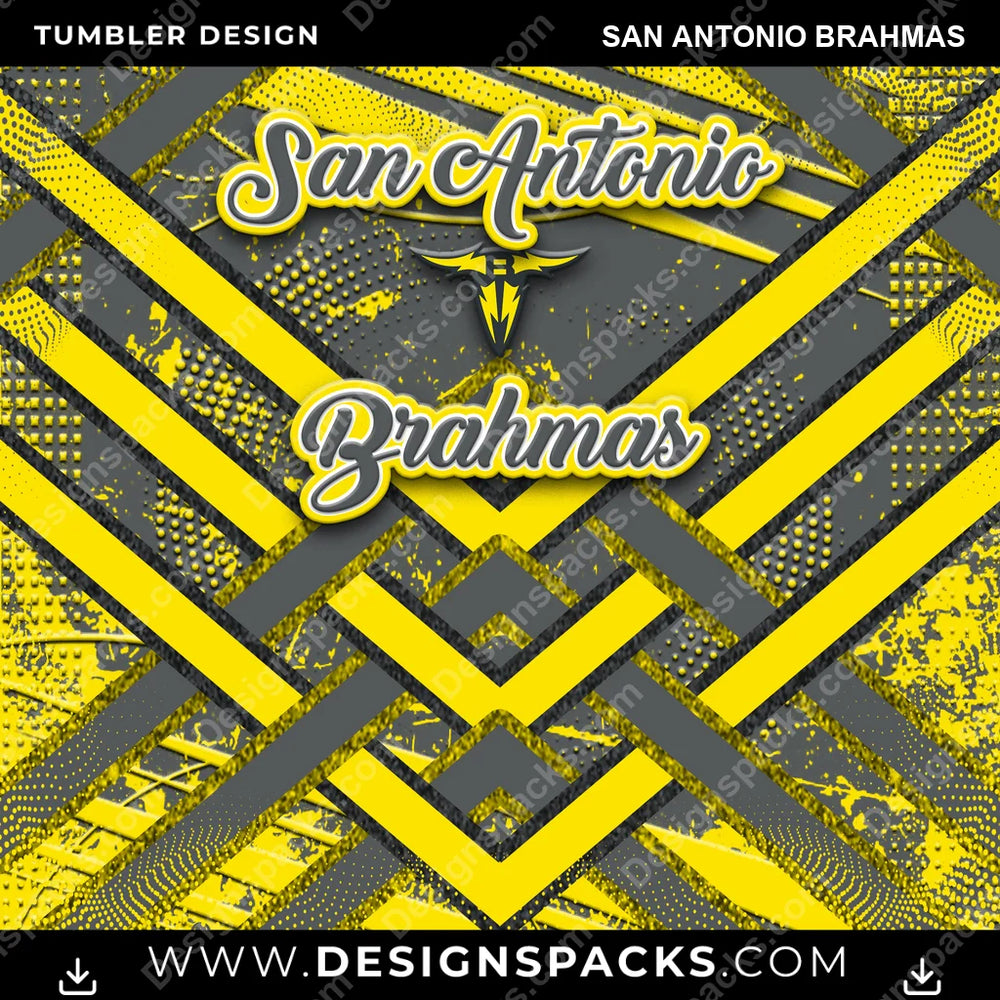 Canada Football Glitter Stripe San Antonio Brahmas CFL Canada Tumbler Digital Wrap Design Download