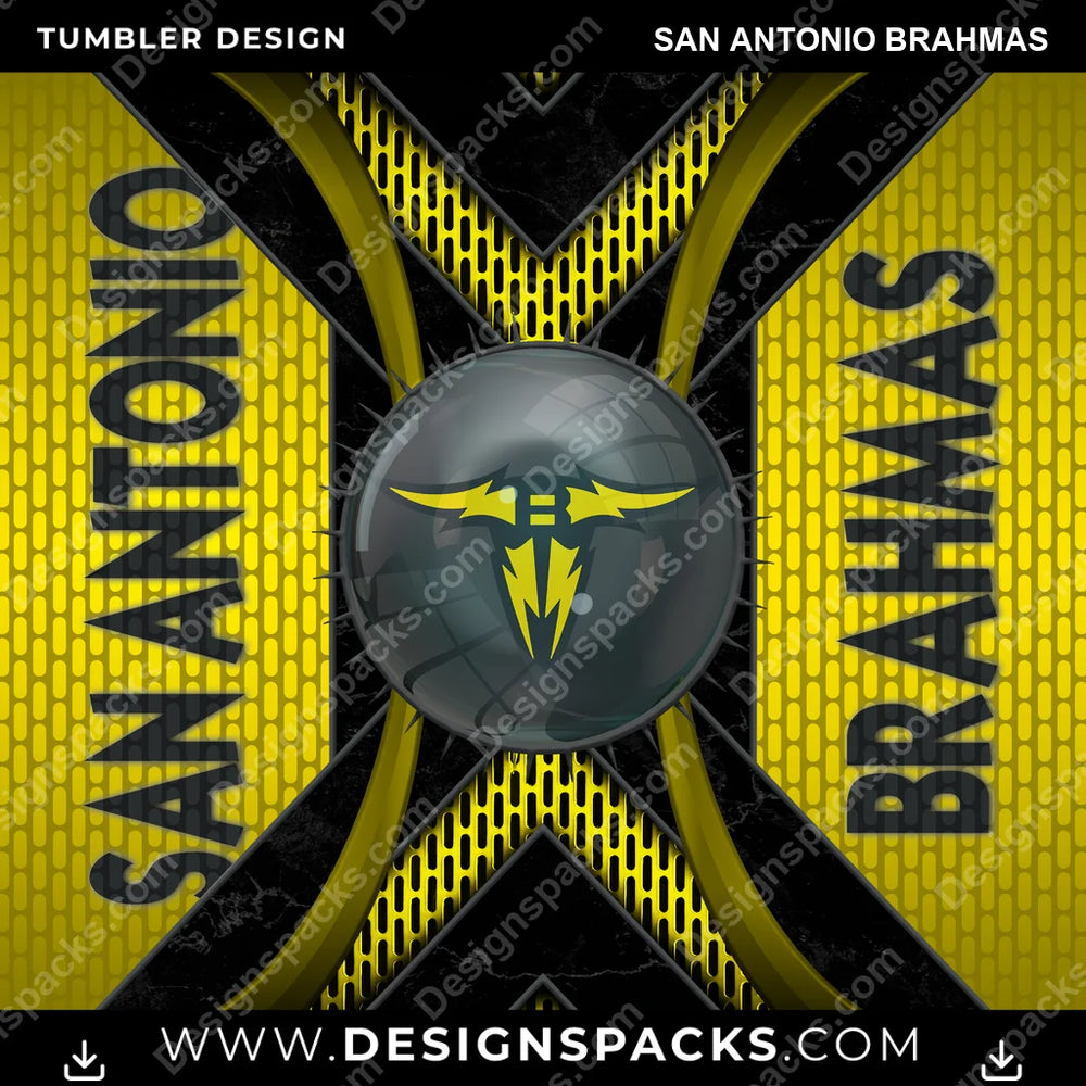 Canada Football Metal Grating San Antonio Brahmas CFL Canada Tumbler Digital Wrap Design Download