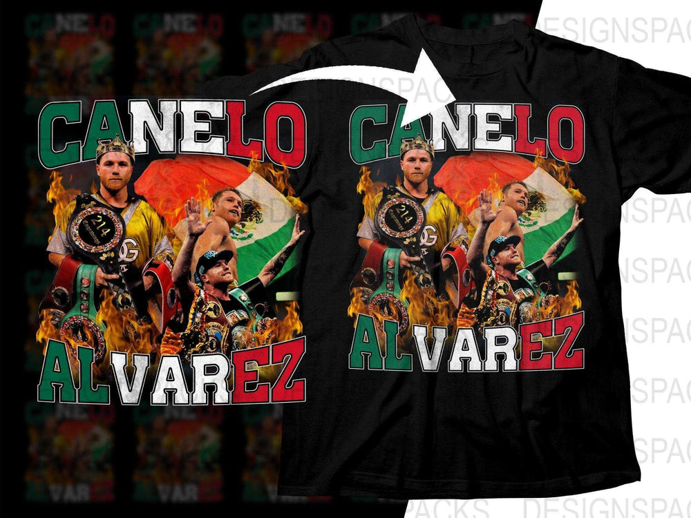 Canelo Alvarez Boxing Legend Graphic Png Digital Download