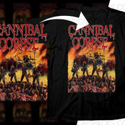 Cannibal Corpse Band Live Performance Rock Png Halftone Digital Download