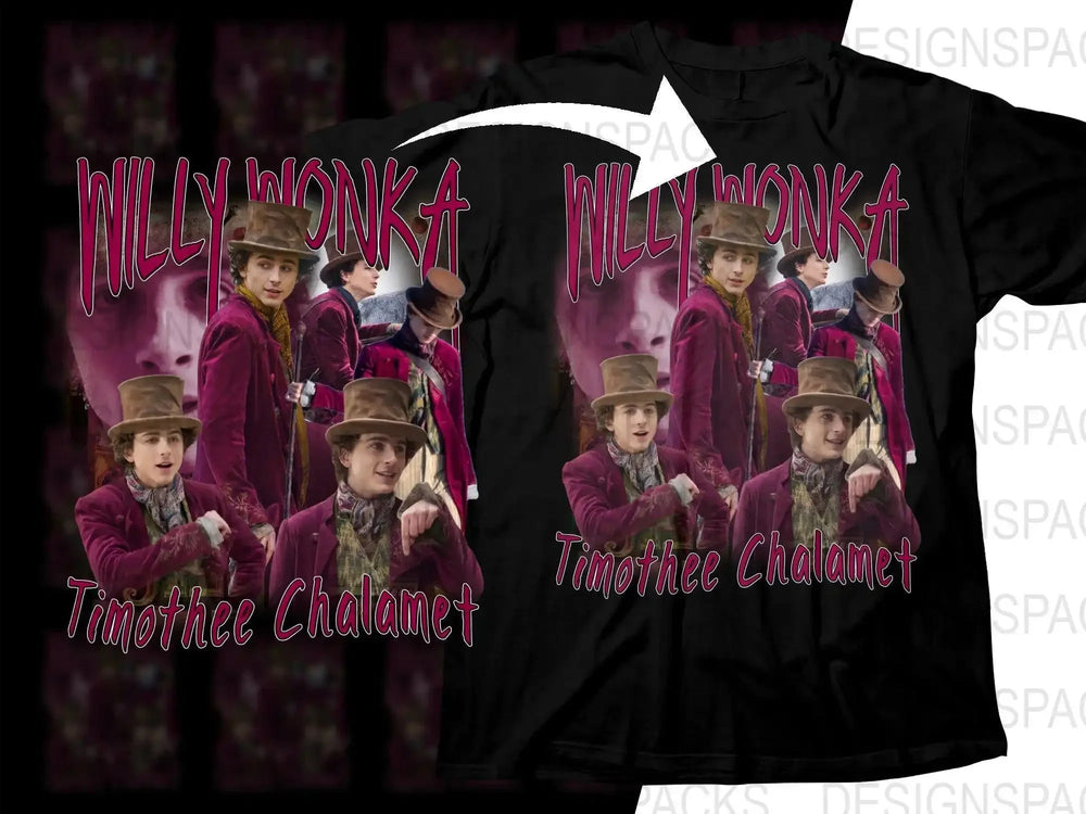 Captivating Timothee Chalamet Willy Wonka Png Digital Download