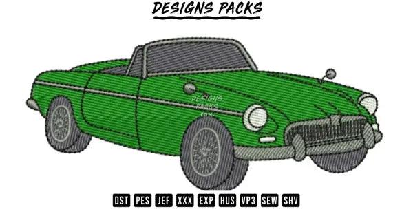 car Embroidery Design 