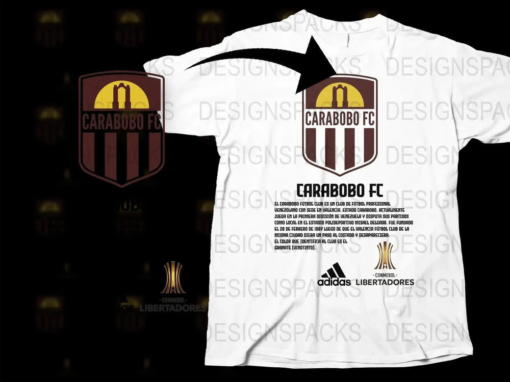 Carabobo FC Logo and History Graphic Png Digital Download