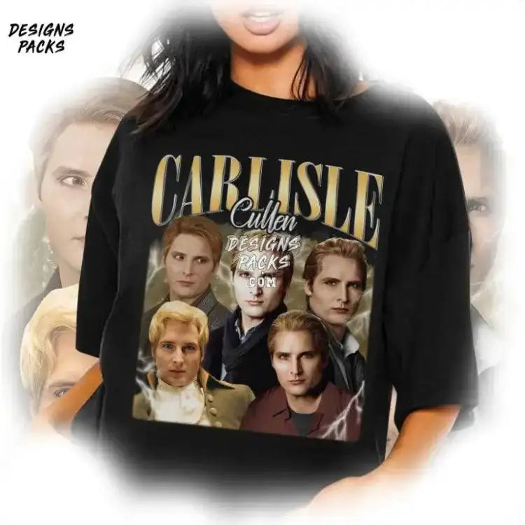 Carlisle Cullen Vintage Homage Png Design