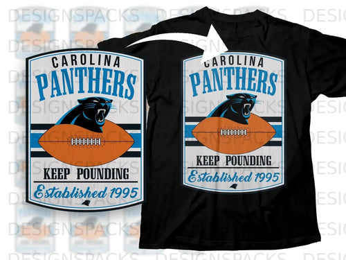 Carolina Panthers Keep Pounding Established 1995 shirt