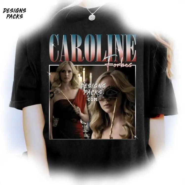 Caroline Forbes Vampire Diaries Vintage Png Design