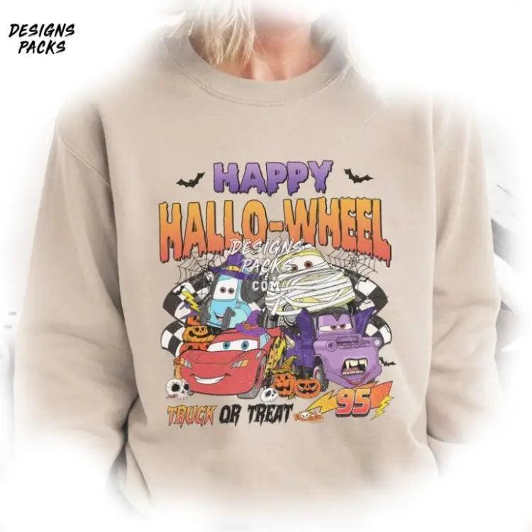 Cars Lightning Mcqueen Trick Or Treat Cartoon Land Halloween Png Design