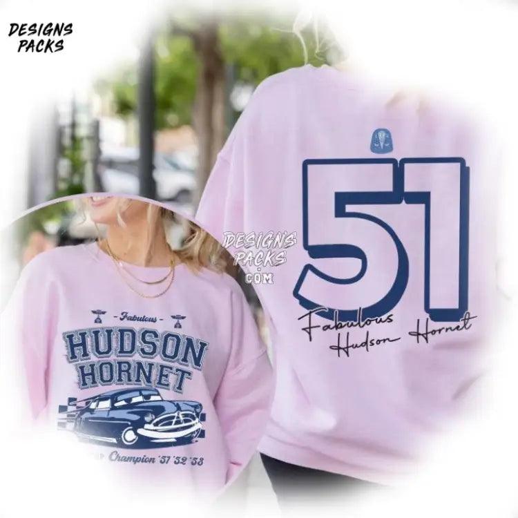 Cars Movie Cars Land Cartoon Doc Hudson PNG Design