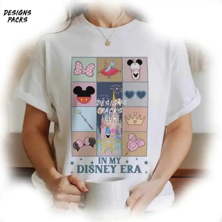 Cartoon Colorful Vacay Land Family Trip In My Era Png Design