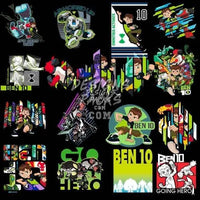 Load image into Gallery viewer, 22 Cartoon Designs Bundle PNG
