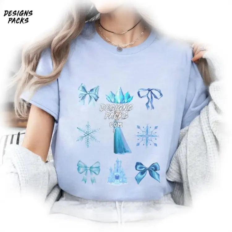 Cartoon Frozen Elsa Coquette Princess Birthday Girl Land Png Design