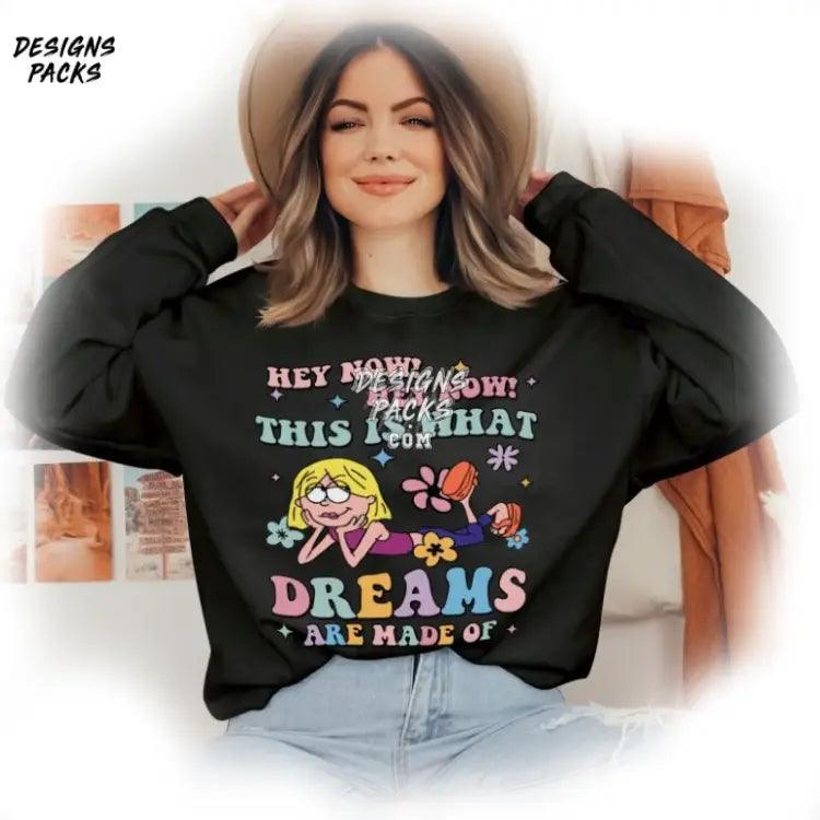 Cartoon Land Apparel What Dreams Are Made Of Lizzie Mcguire Png Design