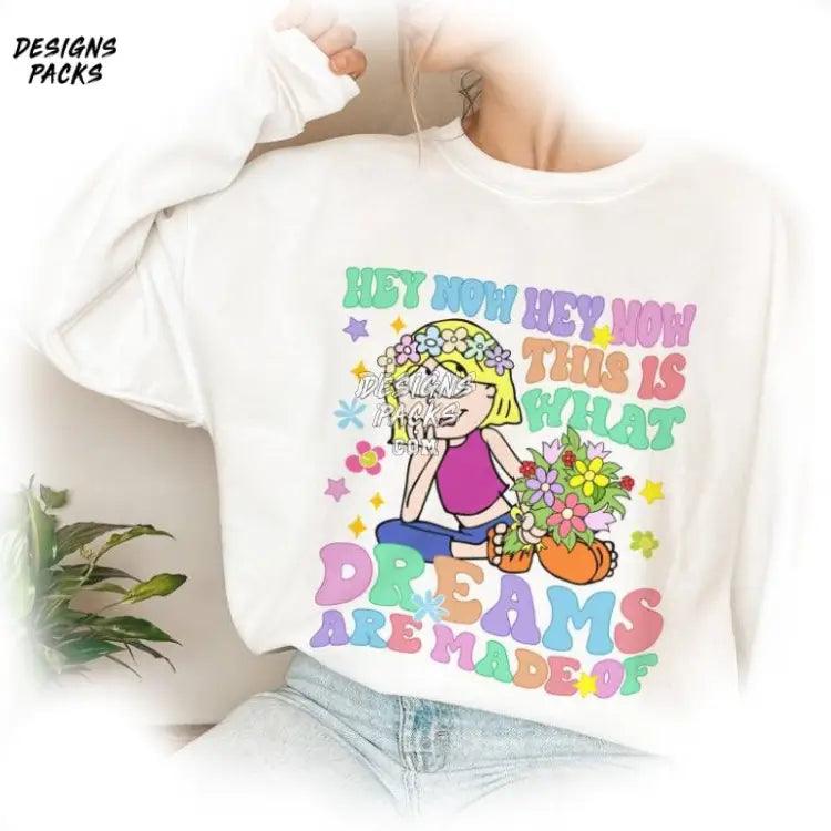 Cartoon Land Apparel What Dreams Are Made Of Lizzie Mcguire Png Design
