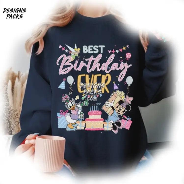 Cartoon Land Birthday Trip Birthdays Best Ever Png Design