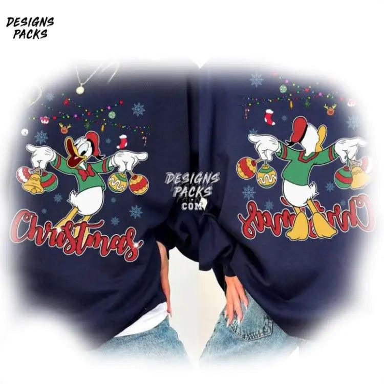 Cartoon Land Christmas Mickey’s Very Merry Party Donald Duck Png Design