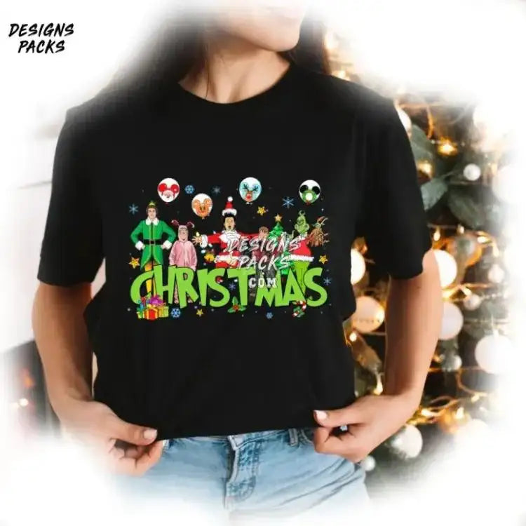 Cartoon Land Grinchmas Christmas Movie Friends Png Design