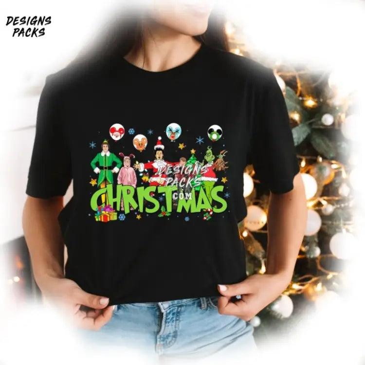 Cartoon Land Grinchmas Christmas Movie Friends Png Design