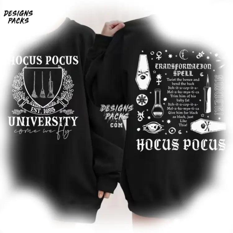 Cartoon Land Just A Bunch Of Hocus Pocus Halloween Png Design
