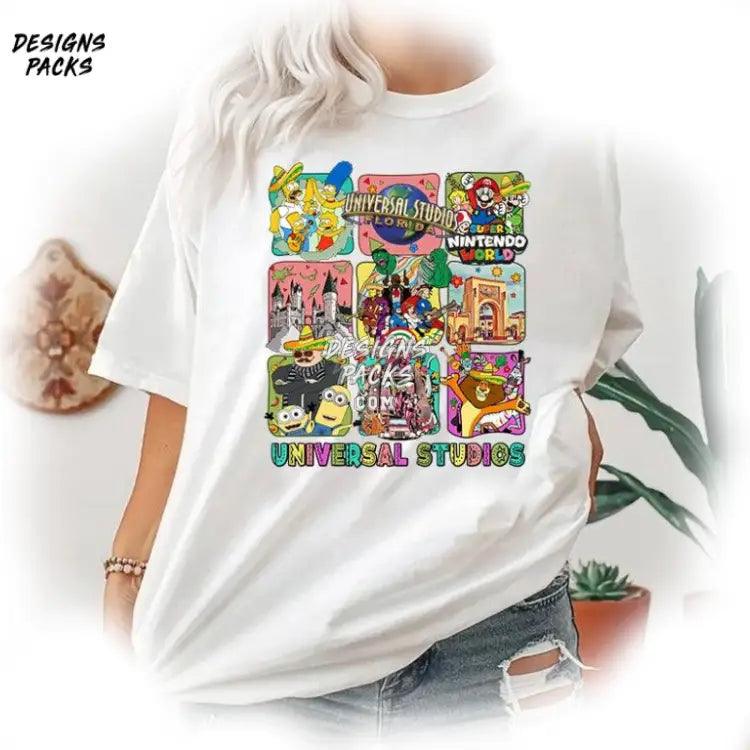 Cartoon Mexican Mexico Family Trip Matching Universal Studios Cinco De Mayo Png Design