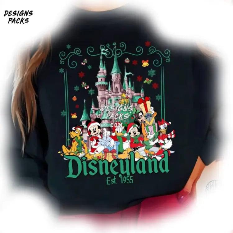 Cartoon Mickey And Friends Xmas World California Christmas Mickey’s Very Merry Party Png Design